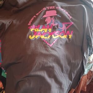 Anvil Black Graphic Tee - Short Sleeve